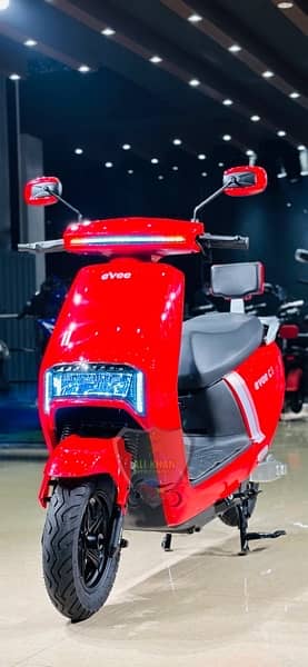 EVEE NISA GENZ C1 PRO AIR THREE WHEEL 50cc LADIES BOYS SCOOTER 10