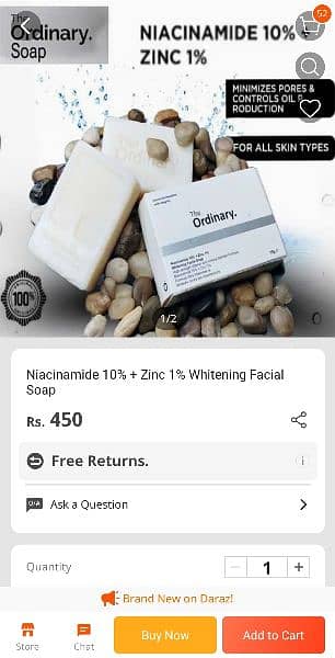The ordinary soap best result with Discount price 1