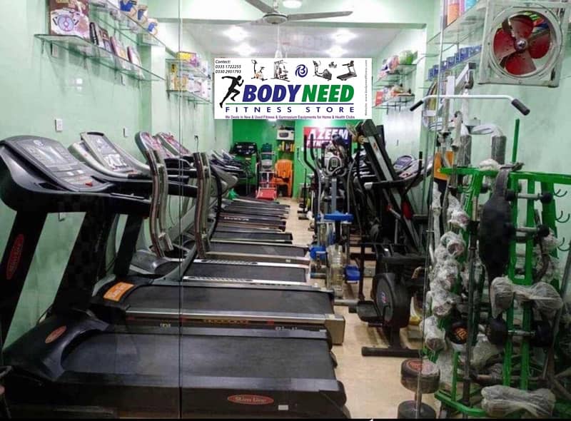 less use branded Treadmills. . . home Delivery Available 0330:2951793 0