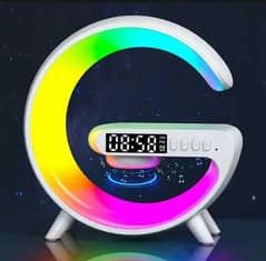 Multifunctional Bluetooth Speaker Lamp with Wireless Charger . 0