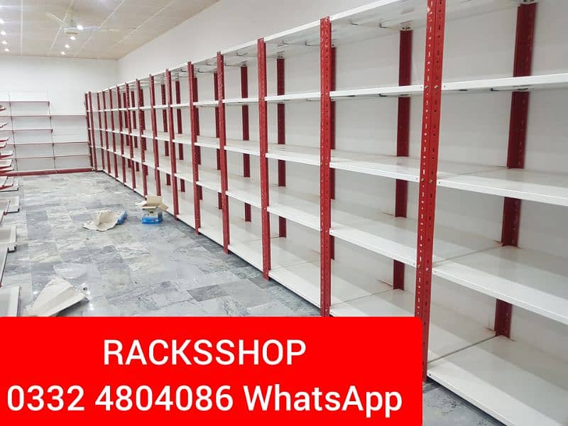 Racks/ wall rack/ Gondola Rack/ Store Rack/ cash counter/ Trolleys/bin 17