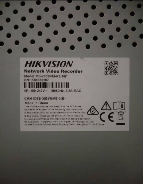 Hikvision 32Ch Nvr 12MP  latest model with 16ports POE 2