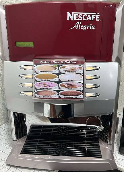 nescafe alegria tea coffee vending machine 0