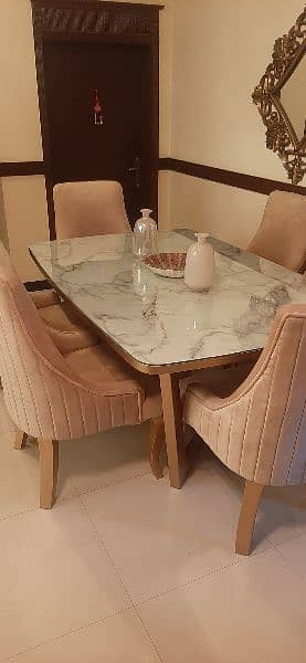 Dining table for sale 6 seater/ 6 chairs dining table/ wooden dining 0