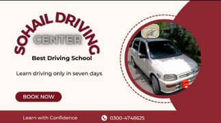 Sohail Driving School and rent a car . Free trail and free Pick n drop