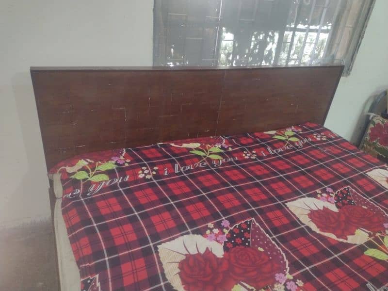 Bed with spring mattress 7