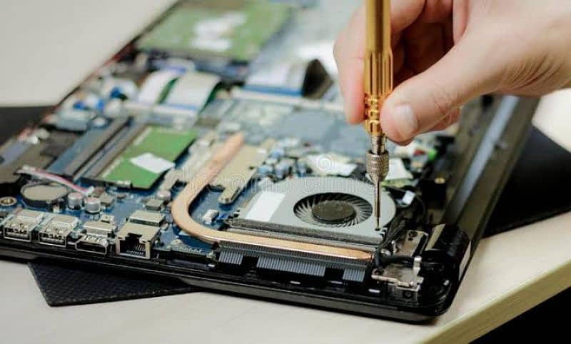 Laptop and graphics card repair 1