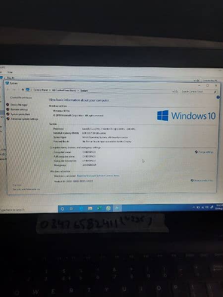 Dell Laptop with good condition 3