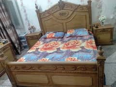 Wooden Bed set 0