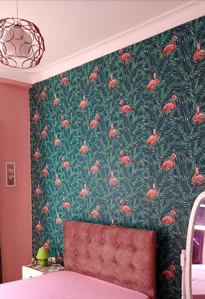 wallpaper roll /3d wallpaper /wallpaper flowers style/3d moral 7