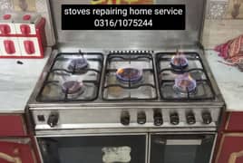stoves repairing work home service available all Karachi