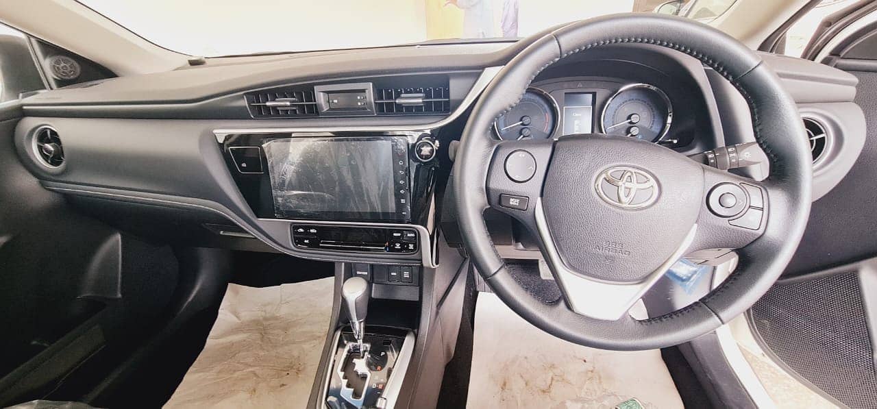 Toyota Corolla Altis Grande X 1.8 Black Interior 2023 Model 6