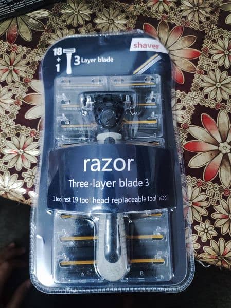 Multi Tool Imported Men Razor Shaving Three Layer Shaver Reusable 2
