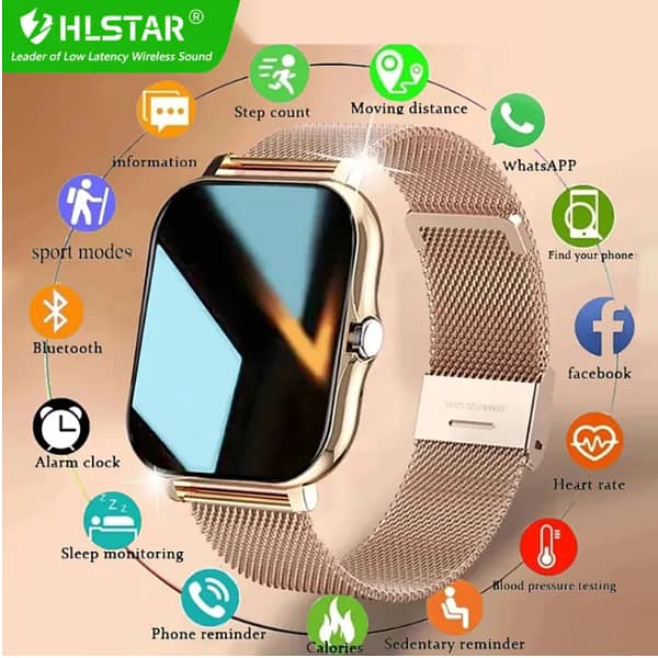 Specifications of HLstar® Women Smart Watch  Men 1.69" Full Touch Scre 6