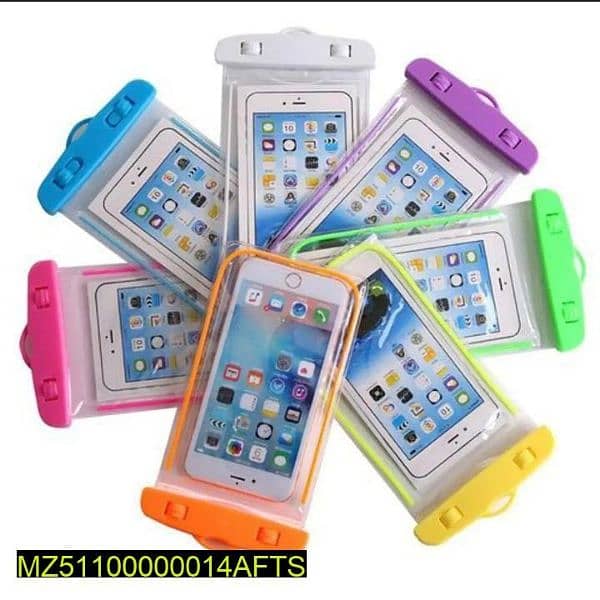 mobile cover waterproof clear camera vision 2