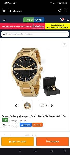 Armani Exchange Original watch men women Urgent sale 1
