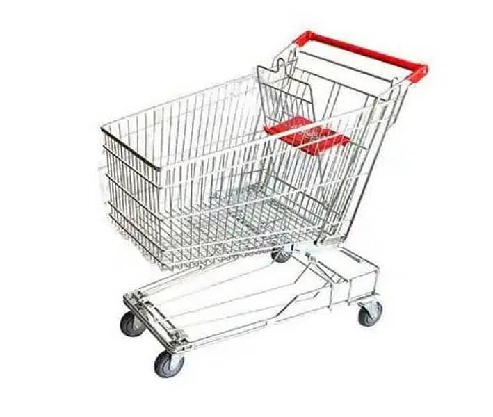 Use Rack Use Mart Rack Iron Rak Wall Shelf Gondola Rack Trolley Basket 13