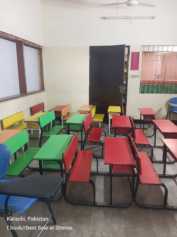 Gulshan Iqbal School with building Sale best income Monthly 3