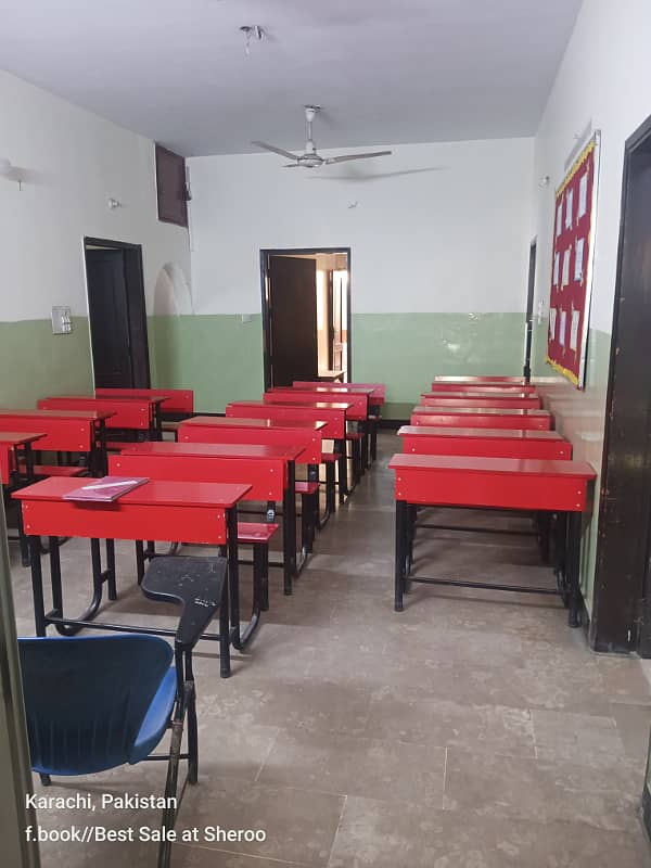 Gulshan Iqbal School with building Sale best income Monthly 6
