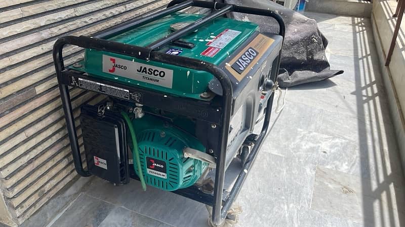 Jasco 5.5 kva Brand New Generator almost in new condition 1
