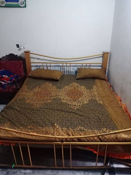 Fully iron made bed for sale 1