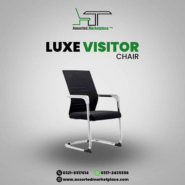 Visitor Chair, Fixed Chair, Guest Chairs, Study Chair 12