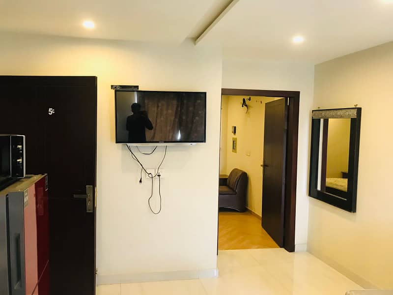 One Bedrooms Fully Furnished Apartment Available For Rent In Sector D Bahria Town Lahore 5