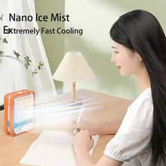 Portable Desktop Air Conditioner Usb Mini Air Cooler Fan Water Cooling 0
