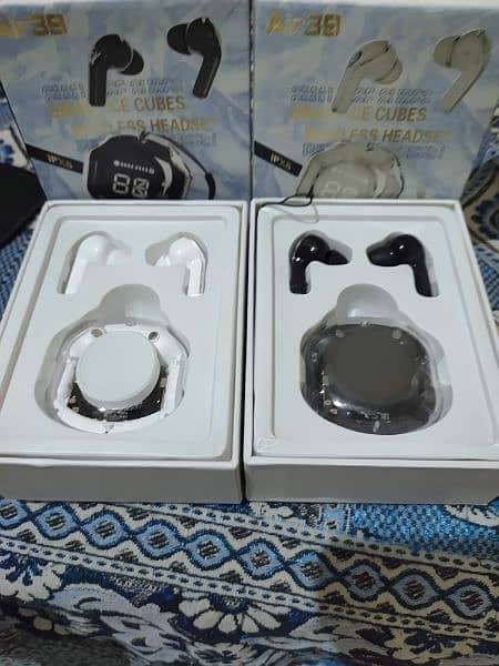 Transparent Earbuds In Low Price New 1
