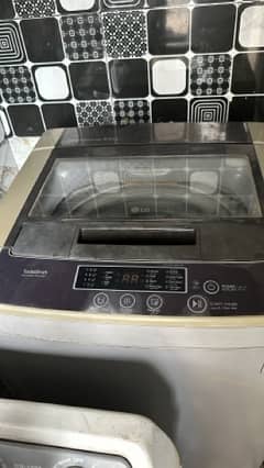 lg 9kg top load almost 3 year used fully ok condition