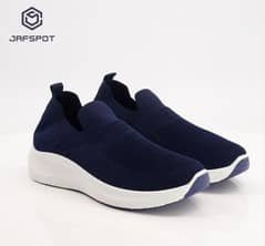 Mens Light weight Slip on-Blue shoes