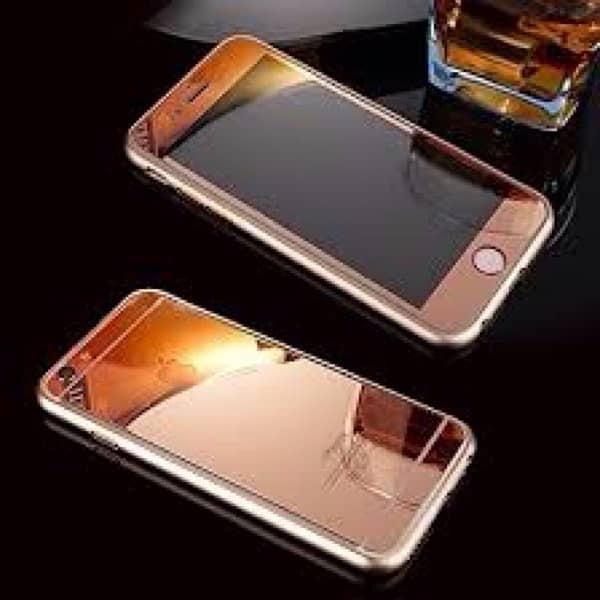 iPhone luxury Plating glass colour glass 4 to se 2