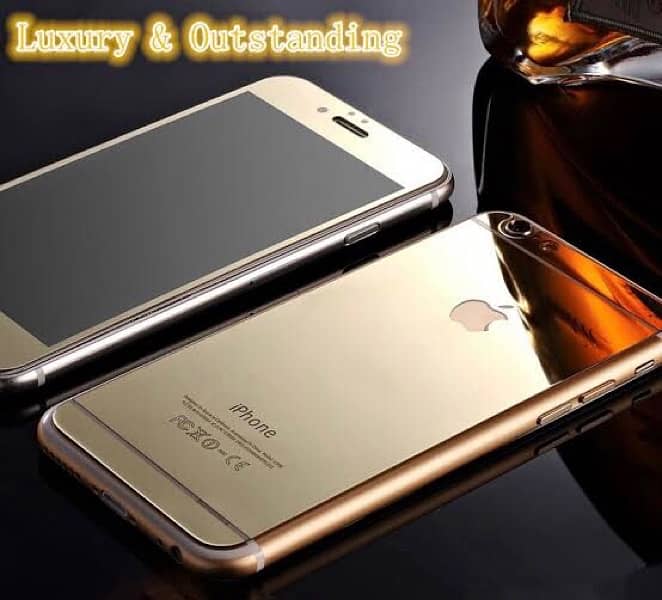 iPhone luxury Plating glass colour glass 4 to se 3
