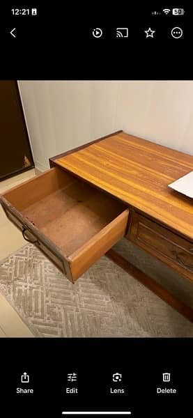 solid wooden study table 1