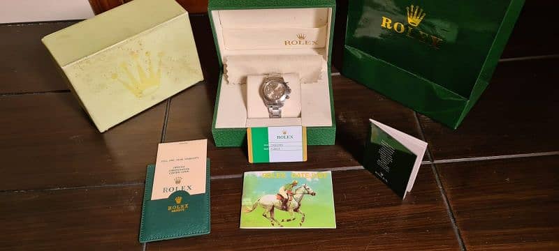 Rolex Automatic Gents wrist watch complete Box 1