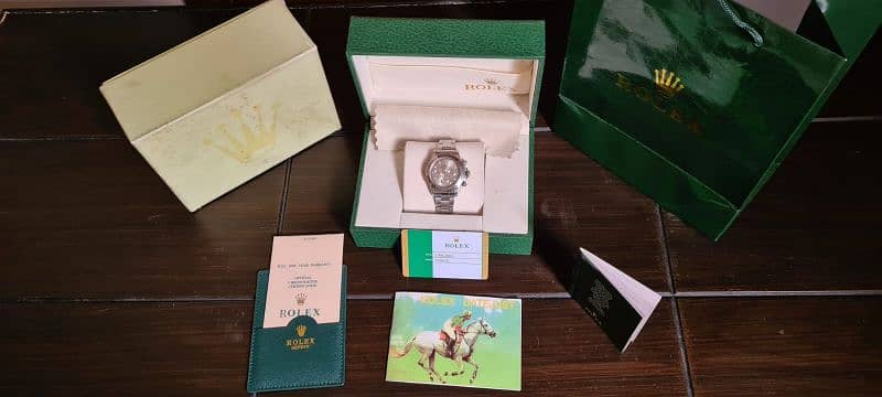Rolex Automatic Gents wrist watch complete Box 7