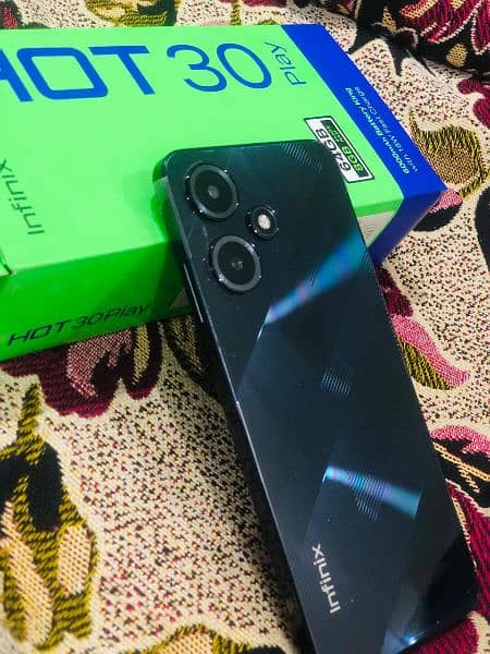 Infinix hot 30 play 10/10 condition all accessories exchange available 5