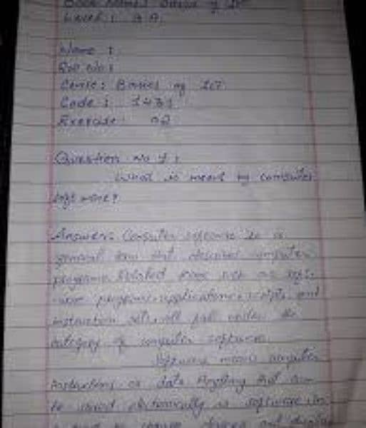 Handwritten assingment 14