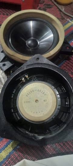 2 original pioneer speakers got from lexus. made in japan