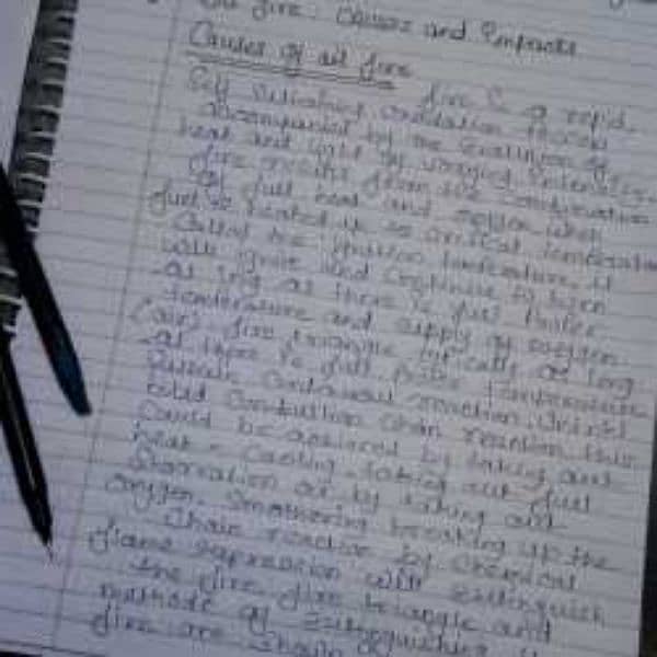 Handwriting Assignment work 2