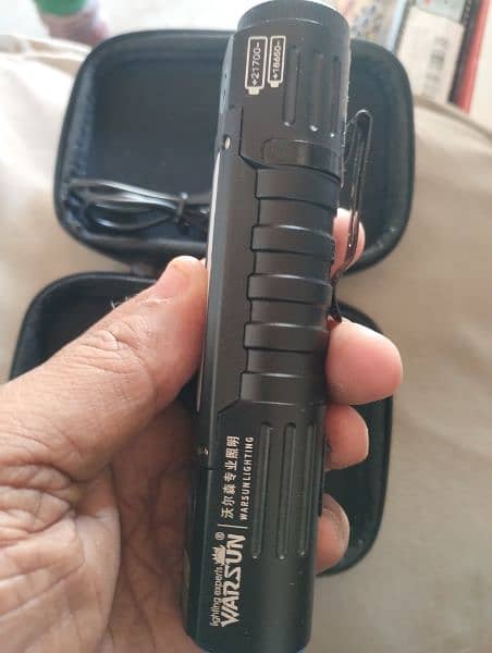 warsun flashlight  3000mha battery high quality torch Amazon product 2