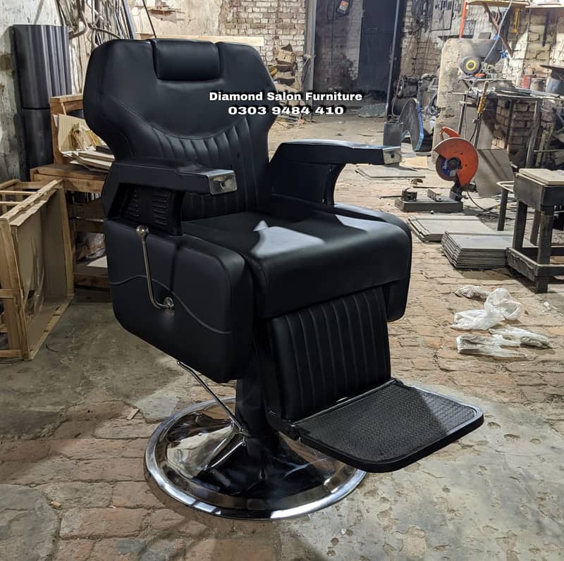 Saloon chair / Barber chair/Cutting chair/Shampoo unit 14