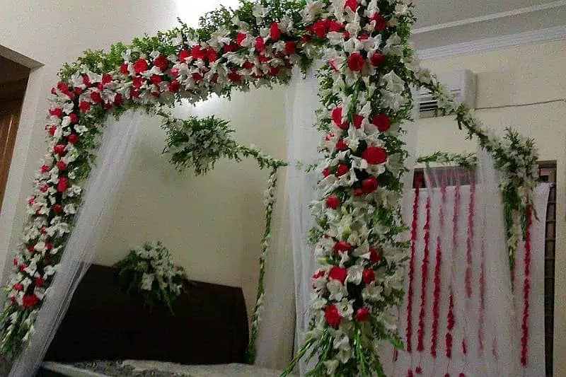 Wedding Events Decor/Flower Decoration/Car decor/Mehndi decor 4