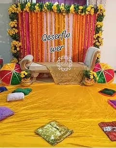 Wedding Events Decor/Flower Decoration/Car decor/Mehndi decor 8