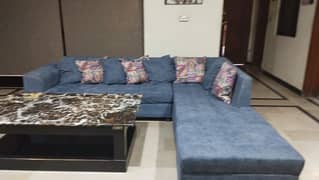 L shape sofa for sale in good condition.