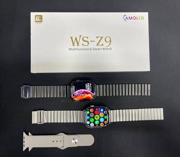WS A9 Max 2nd Gen & WS Z9 Max Super Amoled Smartwatchs Available. 6