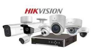 Complete setup of 8 CCTV cameras like  hikvision, dhaua