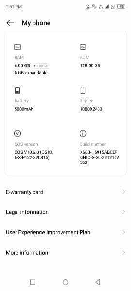 infinix note 11 6/128 for sale 4