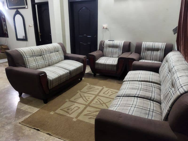 7 sitter sofas for sell . . or in good condition. . . . . . 1
