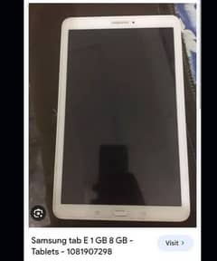 Samsung tablet for sale